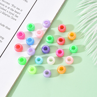 Plastic Pearlized Beads KY-YW0001-09-1