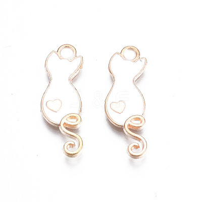 Alloy Enamel Pendants ENAM-S115-144B-1
