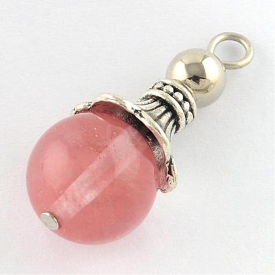 Natural & Synthetic Mixed Stone Pendants G-Q459-02-1