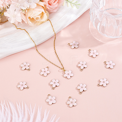 50Pcs Zinc Alloy Enamel Pendants FIND-HY0005-31-1