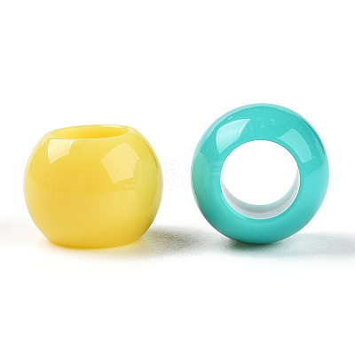 Opaque Acrylic Beads SACR-N018-05-1