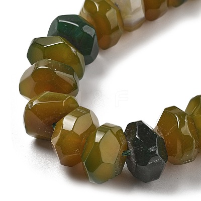 Natural Agate Bead Strands G-K392-A05-1