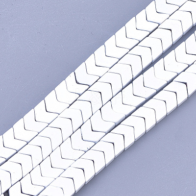 Spray Painted Non-magnetic Synthetic Hematite Beads Strands G-T124-06L-1
