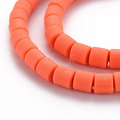 Polymer Clay Bead Strands CLAY-T001-C36-1