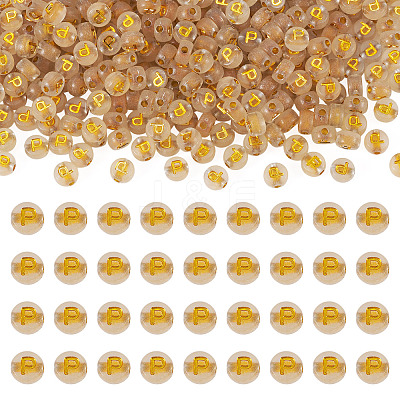 50G Luminous Transparent Acrylic Beads OACR-TAD0001-01P-1