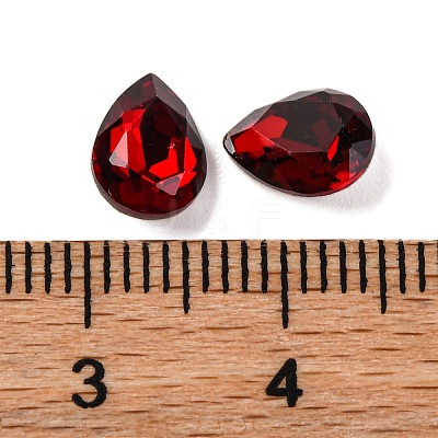 Glass Rhinestone Cabochons RGLA-A026-08A-208-1
