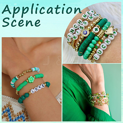 DIY Saint Patrick's Day Jewelry Making Finding Kit DIY-SC0023-84-1