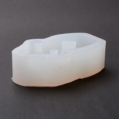 DIY Geometric Abstraction Style Candle Making Silicone Molds DIY-P056-03-1