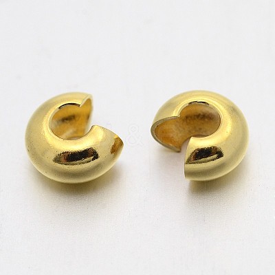 Mixed Style Iron Crimp Beads Covers IFIN-X0031-NR-1