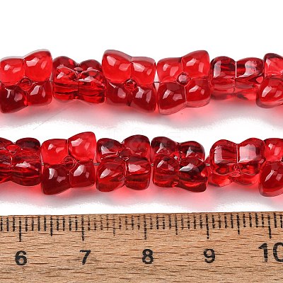 Transparent Glass Beads Strands GL-CBAAE04-01F-1