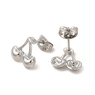 Non-Tarnish 304 Stainless Steel Stud Earrings for Women EJEW-I281-40P-1