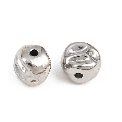Irregular 304 Stainless Steel Beads STAS-D394-03K-P-1