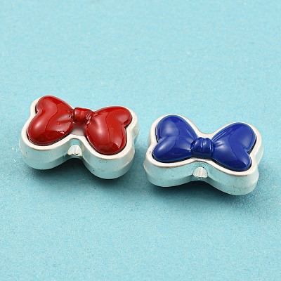 Alloy Enamel Beads FIND-G062-25MS-1
