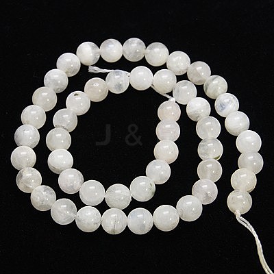 Natural Moonstone Beads Strands G-C068-10mm-1-1