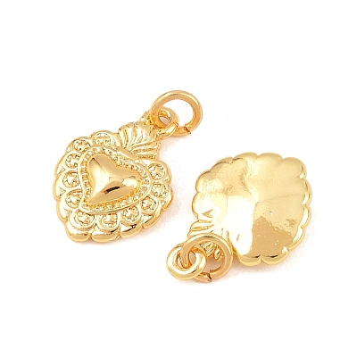 Brass Charms KK-F927-07C-G-1