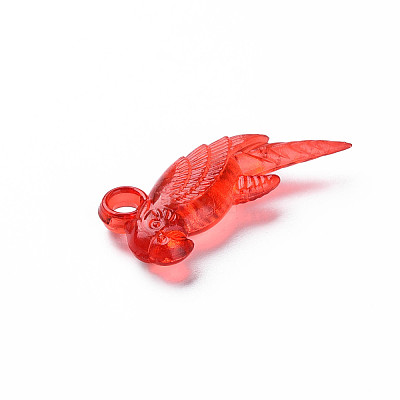Transparent Acrylic Pendants MACR-N013-028-1