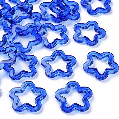 Transparent Acrylic Beads X-MACR-S373-24-B-1