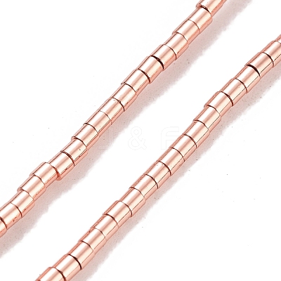 Synthetic Non-magnetic Hematite Beads Strands G-P545-M01-01D-1