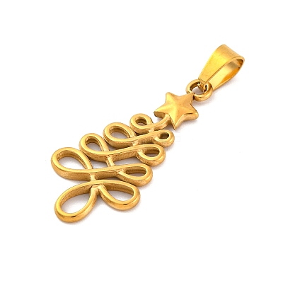 304 Stainless Steel Pendants STAS-P209-45-1