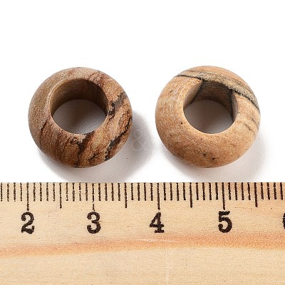 Natural Picture Jasper Beads G-C134-02C-1