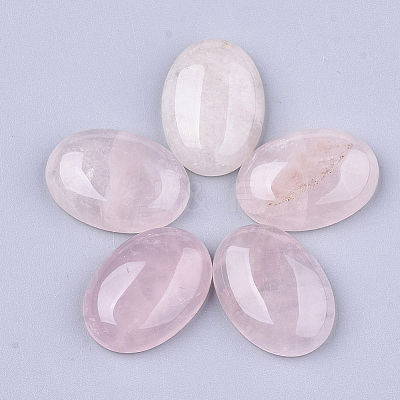 Natural Rose Quartz Cabochons LS-G-S349-25A-07-1