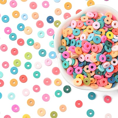 Handmade Polymer Clay Beads CLAY-XCP0001-07B-1