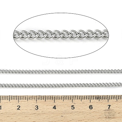 316L Surgical Stainless Steel Curb Chains CHS-H115-02A-P-1