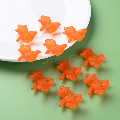 Frosted Acrylic Pendants MACR-S373-60K-07-1