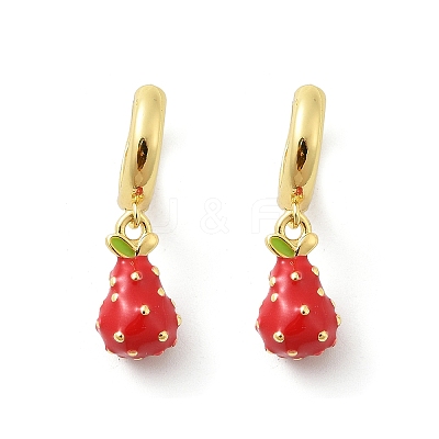 Brass Hoop Earrings EJEW-S251-04C-G-1