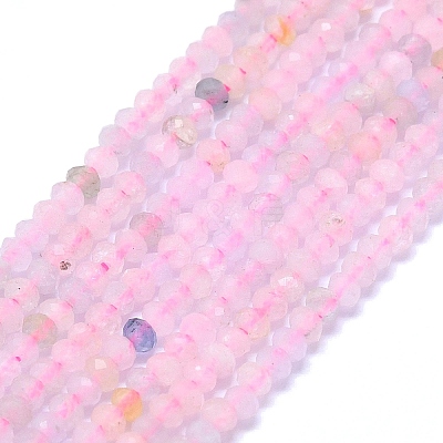 Natural Morganite Beads Strands G-G106-A20-01-1