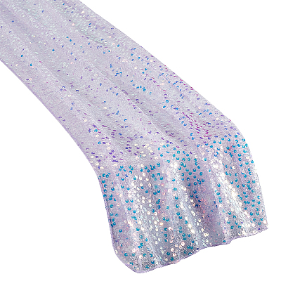 1Pc Polyester Paillette Table Runner AJEW-HY0002-23B-1