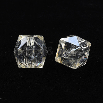 Transparent Acrylic Beads MACR-S373-100-P08-1