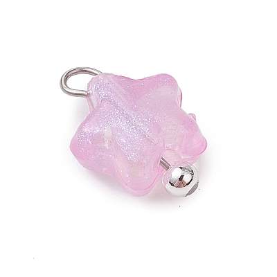 Luminous Acrylic Charms PALLOY-JF03320-02-1