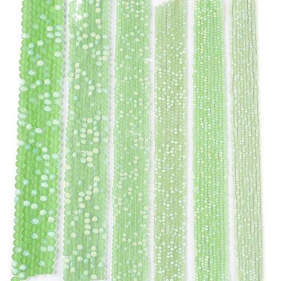 Transparent Glass Beads Strands LS-EGLA-A044-T1mm-MB09-1