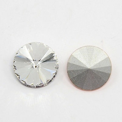 Glass Pointed Back Rhinestone RGLA-R003-14mm-19-1