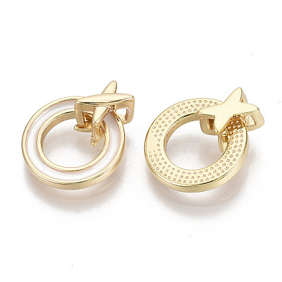Brass Enamel Charms KK-S356-085A-NF-1
