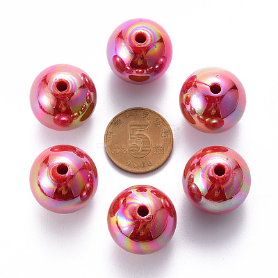 Opaque Acrylic Beads MACR-S370-D20mm-A14-1
