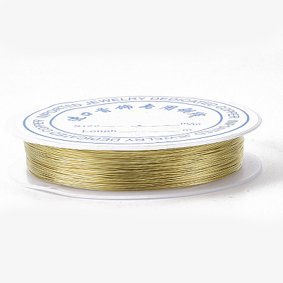 Round Copper Jewelry Wire CWIR-S002-0.4mm-02-1