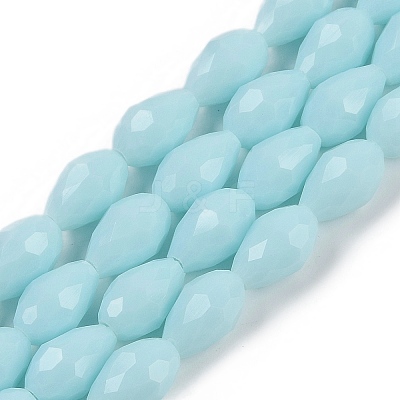 Opaque Solid Color Beads Strands LS-EGLA-N013-P6mm-D11-1
