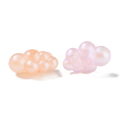 Transparent Acrylic Beads OACR-Z013-02B-1