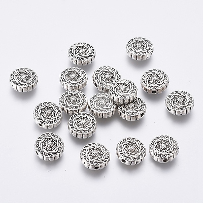 Tibetan Style Alloy Beads LS-TIBEB-R022-AS-LF-1