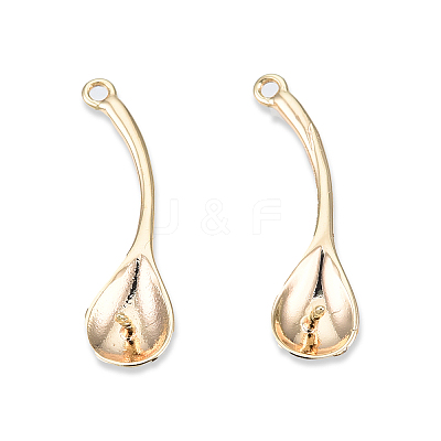 Brass Pendants KK-N232-473LG-1