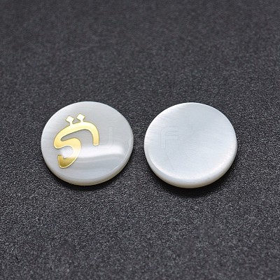Shell Cabochons SSHEL-E568-A04-1