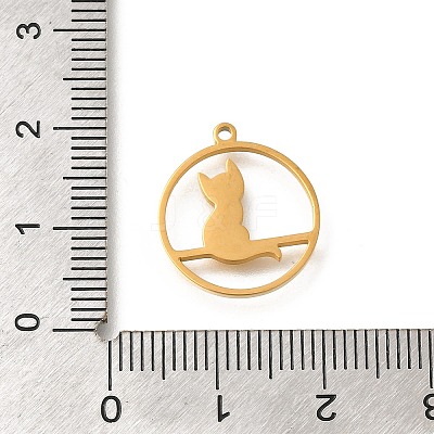 304 Stainless Steel Pendants STAS-S144-04A-1