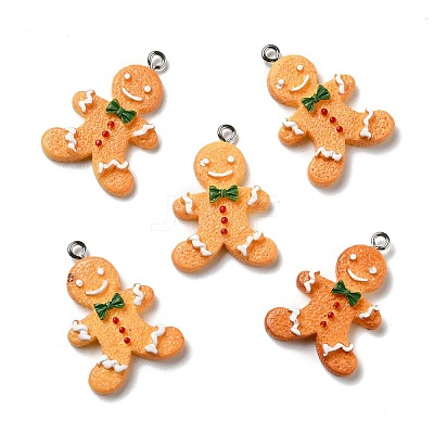 Opaque Resin Pendants RESI-D055-132P-1