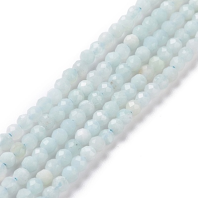 Natural Amazonite Bead Strands G-A129-2mm-20-1