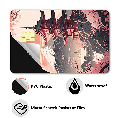 PVC Plastic Waterproof Card Stickers DIY-WH0432-019-1