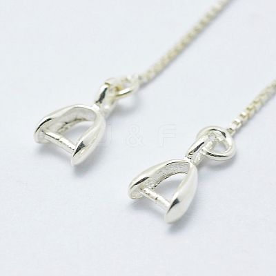 925 Sterling Silver Earring Hooks Findings STER-I014-27S-1