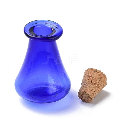 Glass Cork Bottles AJEW-O032-01I-1