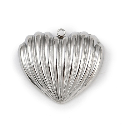 304 Stainless Steel Pendants STAS-B092-08A-P-1